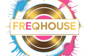 FREQhouse Records Logo - Abstract Style